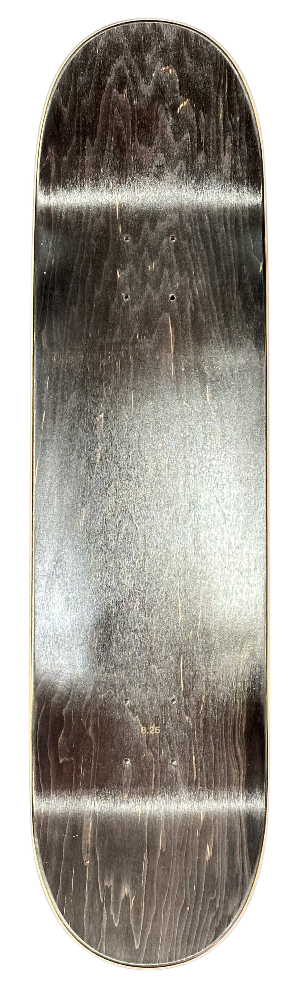 WARNING Graphic Skateboard Deck back