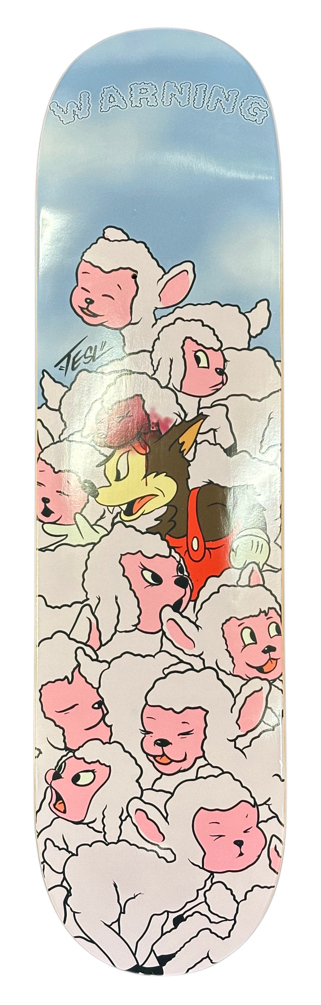 WARNING Sheeps Deck front