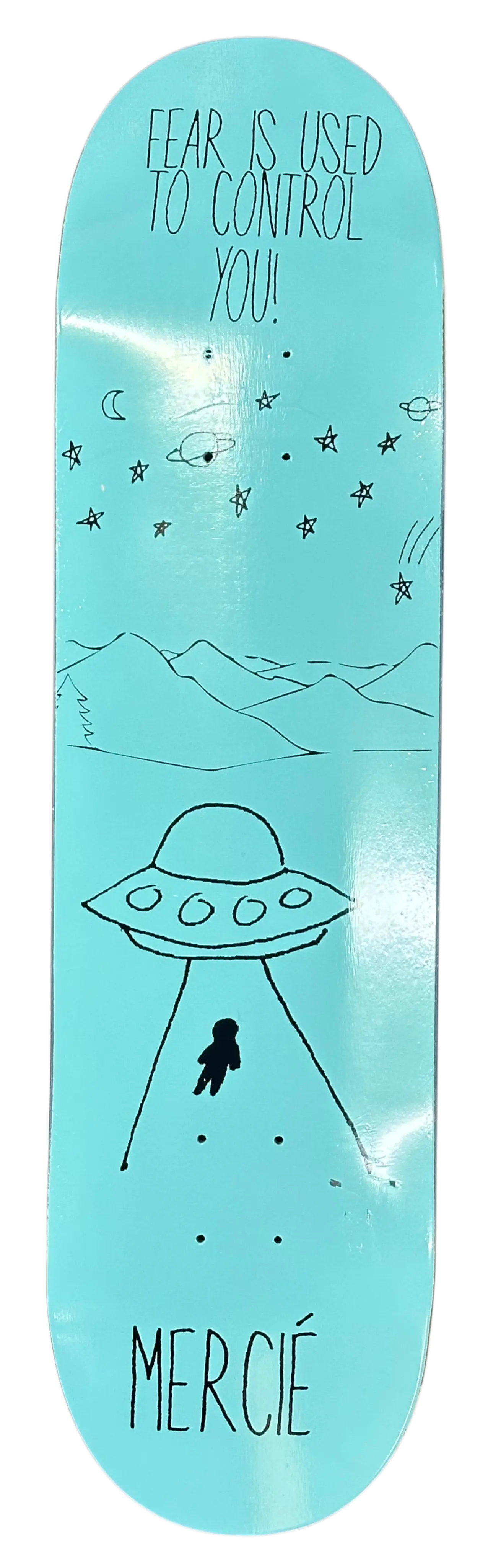 Controlled By Fear Skateboard