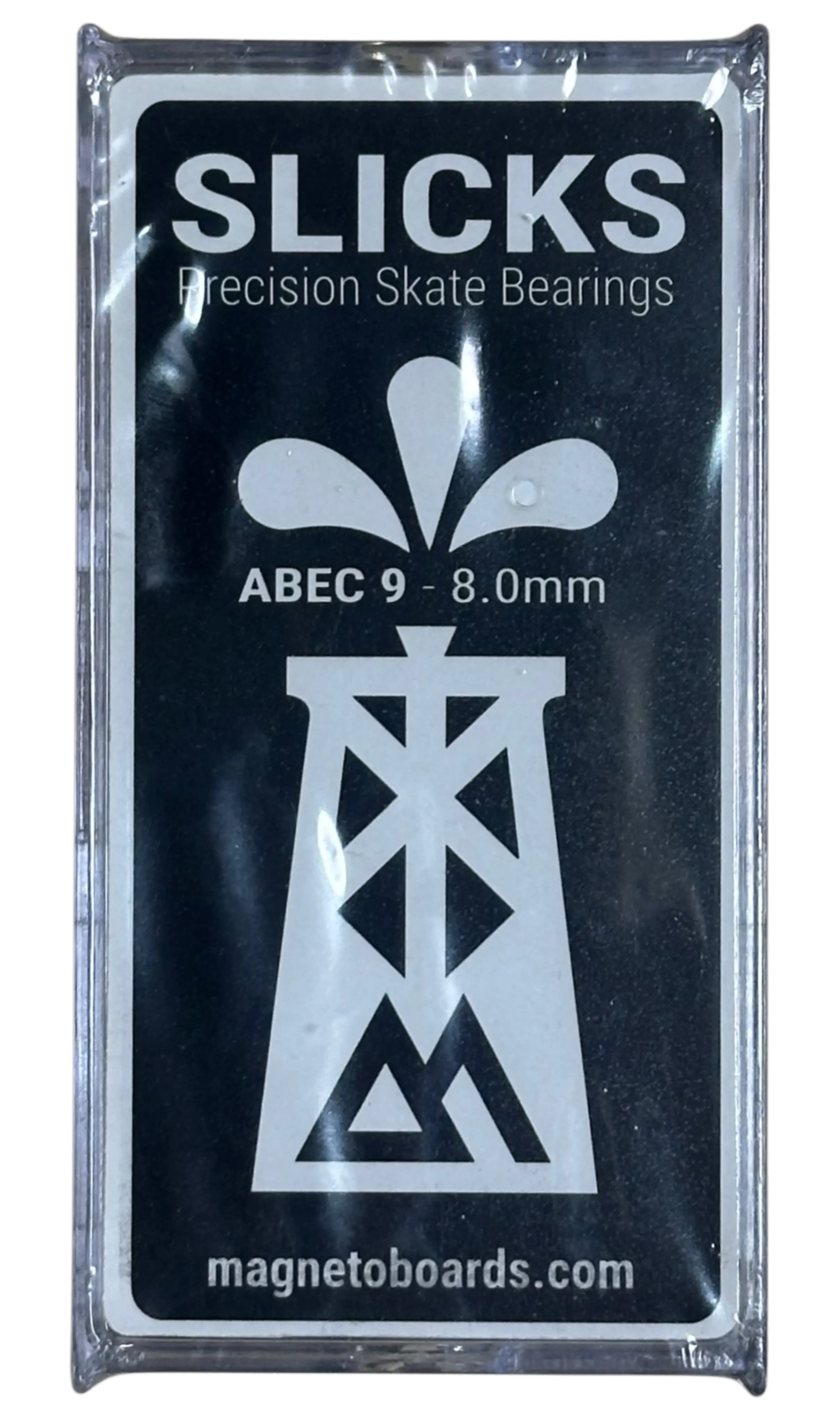 SLICKS Precision Skate Bearings ABEC 9 - 8.0mm front